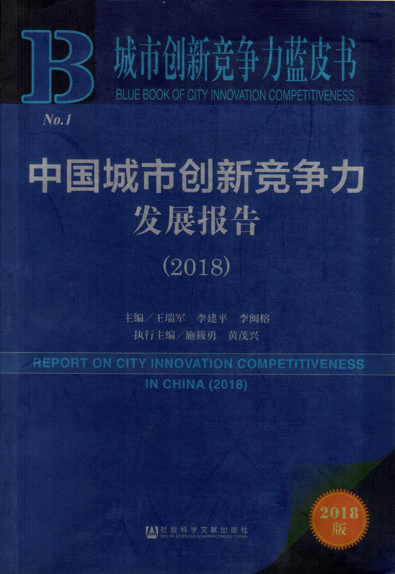 啊啊啊啊啊我的小逼中国城市创新竞争力发展报告（2018）